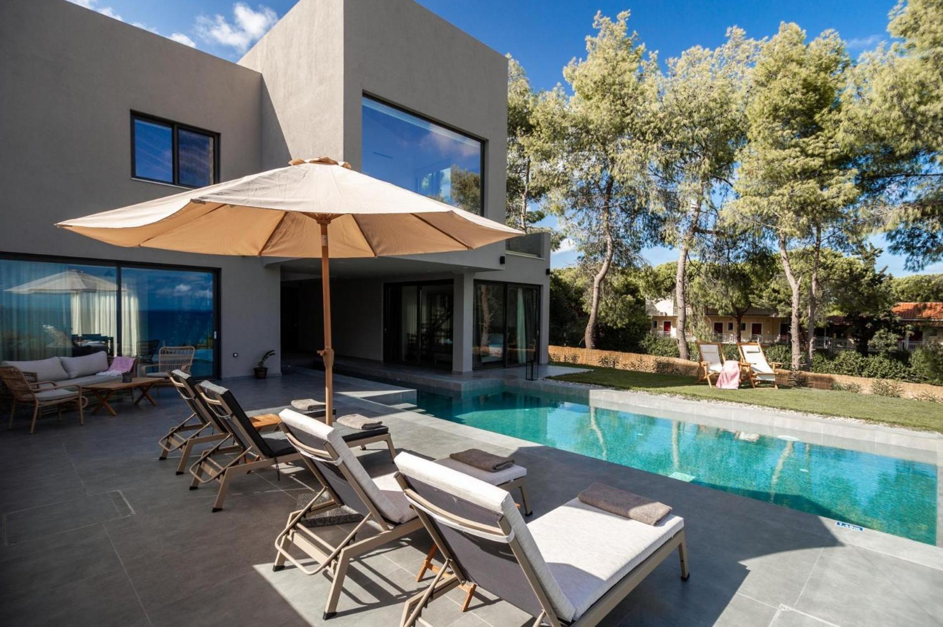 Luxury Villa Mon I Vassilikos Vasilikí Eksteriør bilde