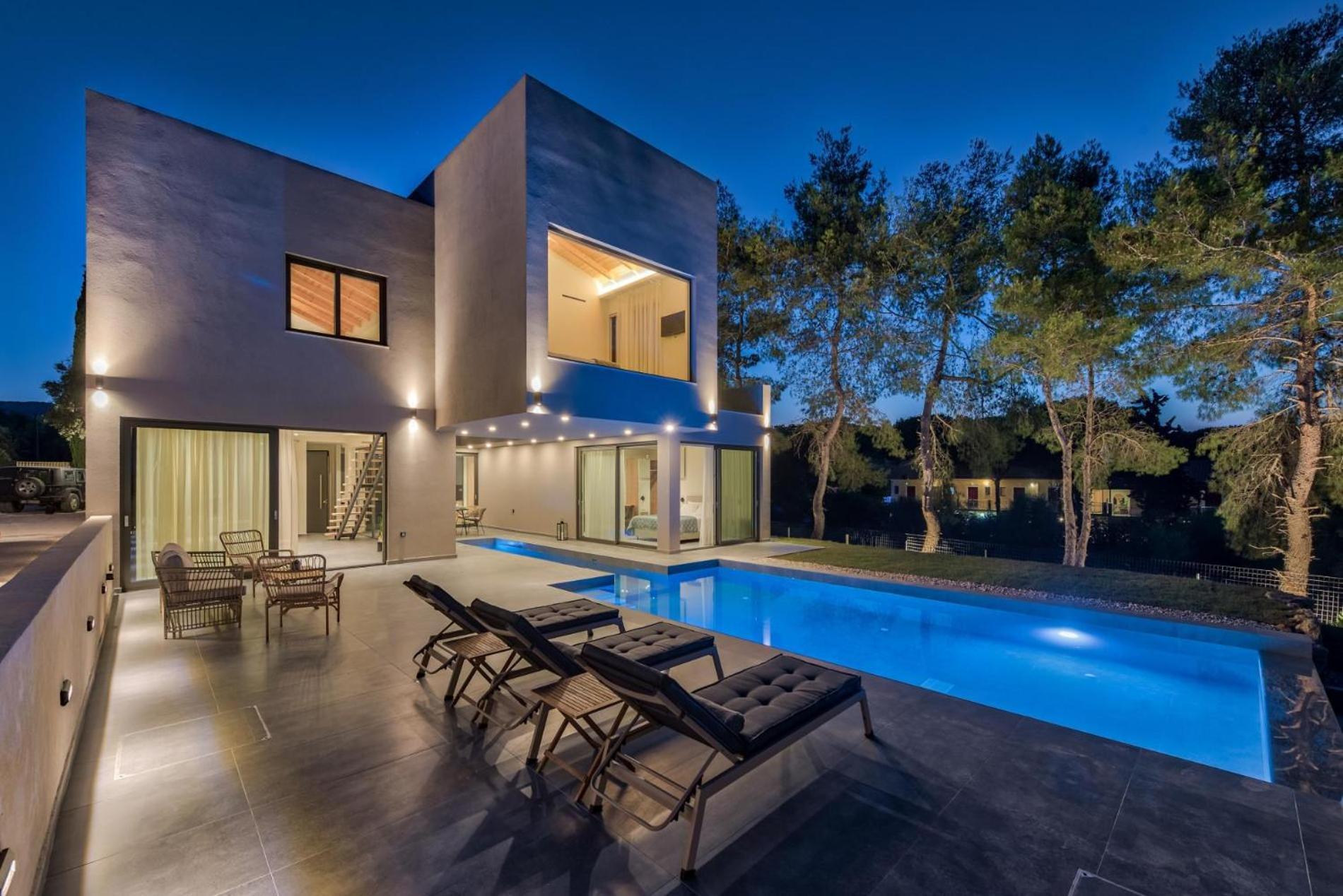 Luxury Villa Mon I Vassilikos Vasilikí Eksteriør bilde