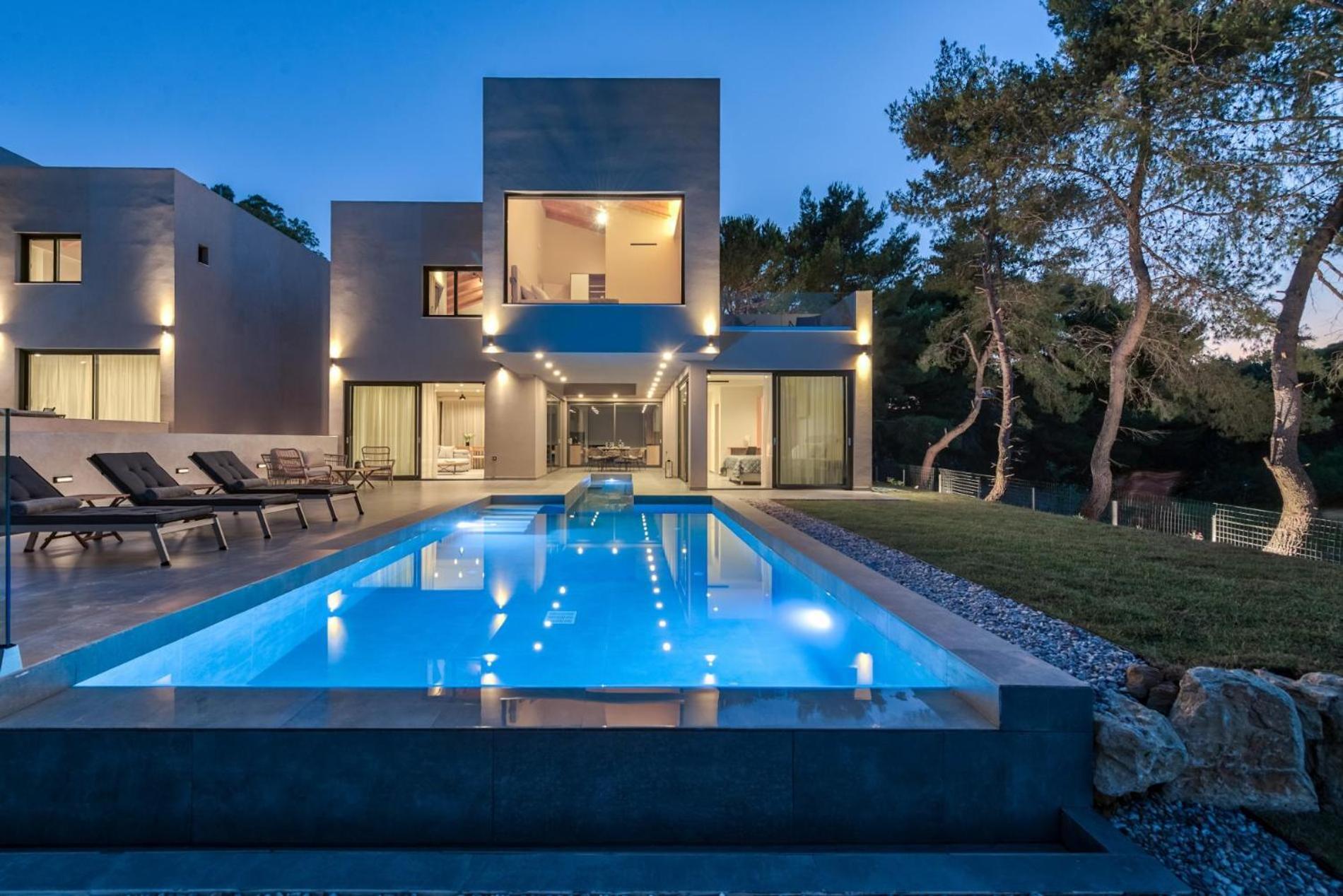 Luxury Villa Mon I Vassilikos Vasilikí Eksteriør bilde