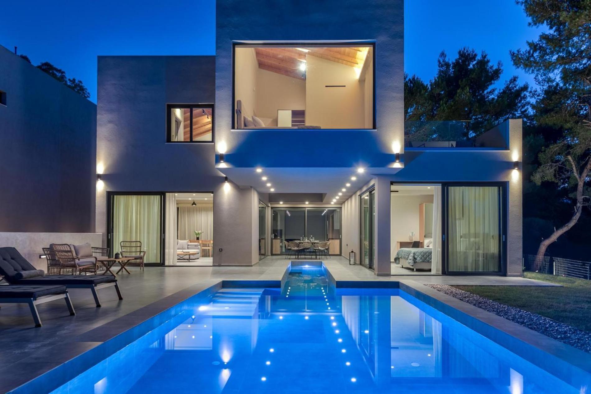 Luxury Villa Mon I Vassilikos Vasilikí Eksteriør bilde